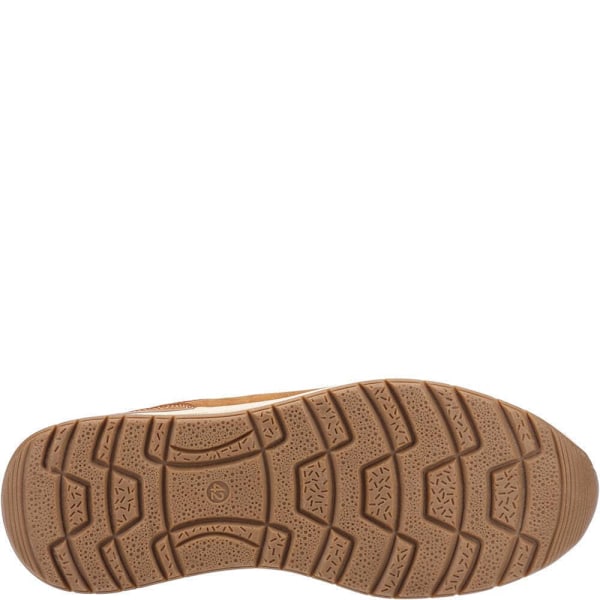 Hush Puppies Joseph Nubuck Sneakers för Herr 6 UK Tan/Beige Tan/Beige 6 UK