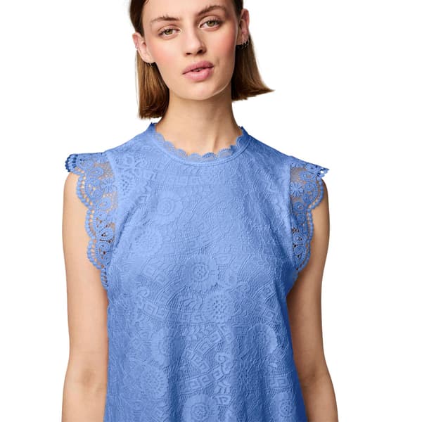 Pieces Dam/Dam Olline Spets Casual Miniklänning 16 UK Hydrangea Hydrangea 16 UK
