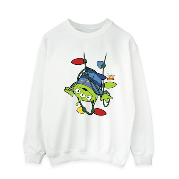 Disney Toy Story Julbelysning Aliens Sweatshirt XL Vit White XL