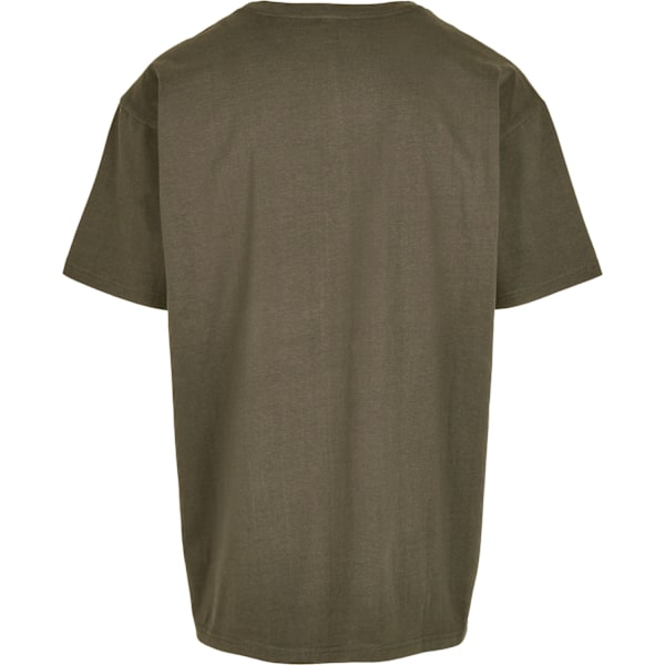 Bygg ditt varumärke Unisex Vuxna Tung Oversized Tee 3XL Oliv Olive 3XL