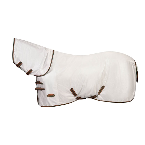 Weatherbeeta Comfitec Tyro Combo Hals Flugtäcke Häst 4´ Vit/Gr White/Green/Burnt Orange 4´