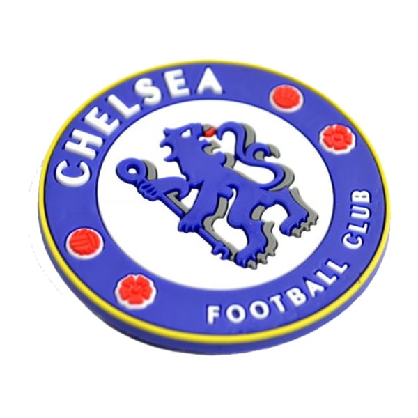 Chelsea FC Crest Kylskåpsmagnet En one size blå/vit/röd Blue/White/Red One Size