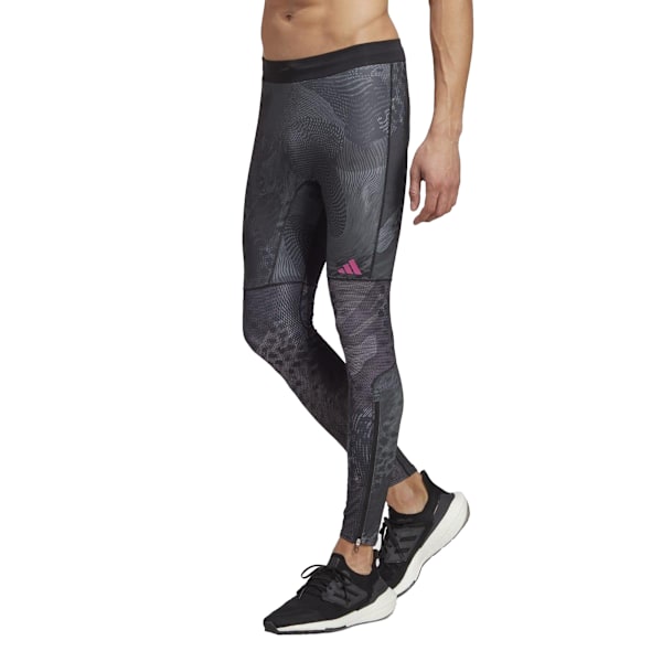 Adidas Adizero Heat.Rdy Technology Långa Tights Herr XS Svart/ Black/Grey XS