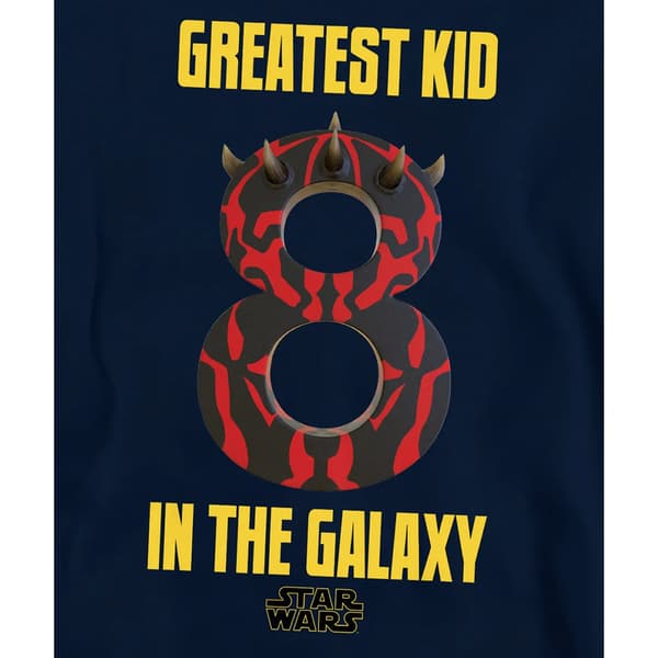 Star Wars Barn/Ungdom Största Darth Maul Pullover Hoodie 7- Navy 7-8 Years