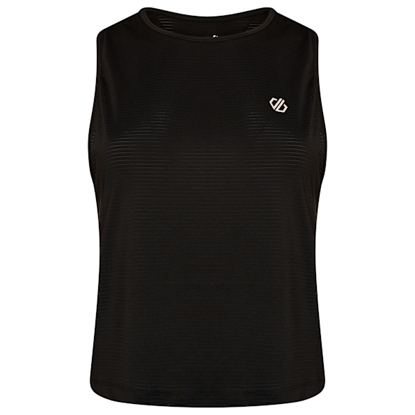 Dare 2B Dam/Kvinnor Meditate Cropped Väst 16 UK Svart Black 16 UK