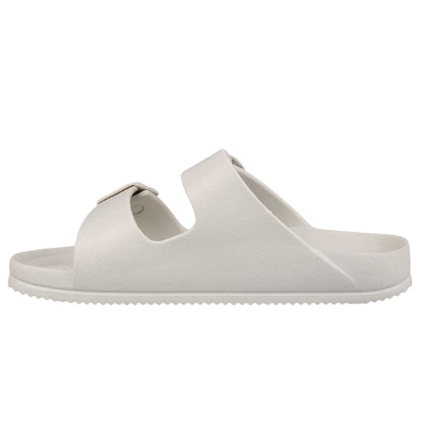 Jack Wills Dam Dubbla Spänne Sandaler 8 UK Onyx Vit Onyx White 8 UK
