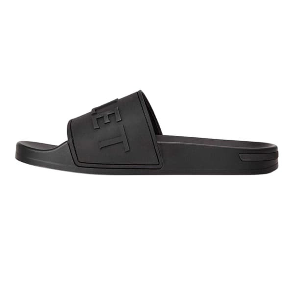 Mallet Herr Präglade Vadderade Sliders 11 UK Triple Black Triple Black 11 UK