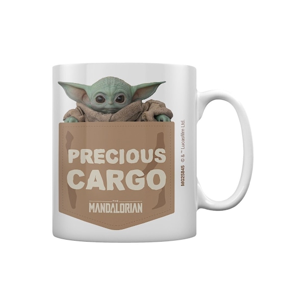 Star Wars: The Mandalorian Precious Cargo Mug One Size Vit/Ljusbrun White/Light Brown One Size