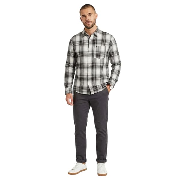 Jack Wills Herr Rutig Långärmad Skjorta M Off White Off White M