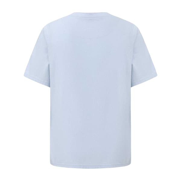 Pretty Green Herr T-shirt i bomull med liten logotyp S Ljusblå Light Blue S