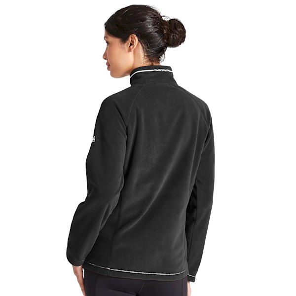 Craghoppers Dam/Dam Miska VI Fleece med Halv Dragkedja, Storlek 12 UK, Svart Black 12 UK