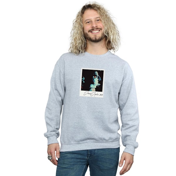 Janis Joplin Mens Memories 1970 Sweatshirt 3XL Sports Grey Sports Grey 3XL