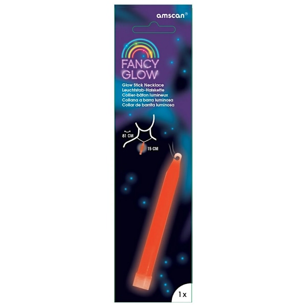 Amscan Party Glow Stick En Storlek Orange Orange One Size