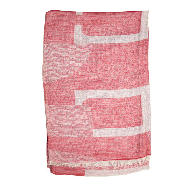 Hackett Dam/Damer Bomullsscarf En Storlek Röd Red One Size