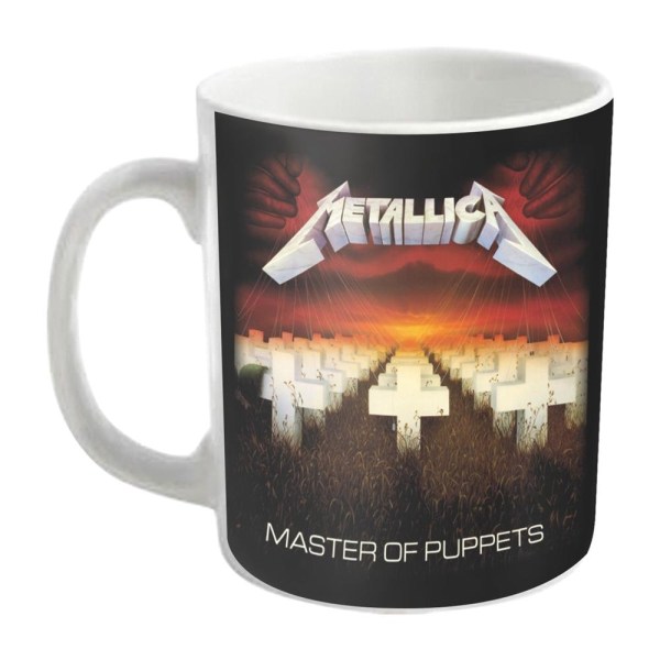 Metallica Master Of Puppets Mugg En one size Vit White One Size