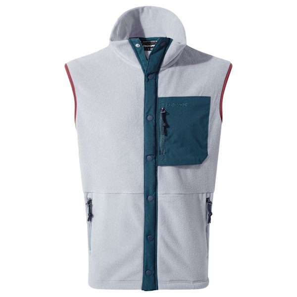 Craghoppers Argo Polartech Väst för Män L Mjuk Gråmelerad Soft Grey Marl L