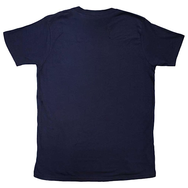 AC/DC Unisex Vuxen Mini Oval Logo T-Shirt S Marinblå Navy Blue S