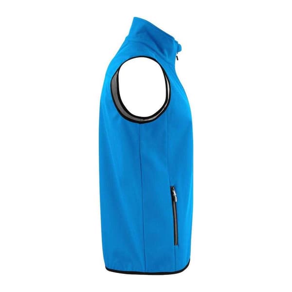 Printer Herr Trial Softshell Body Warmer S Ocean Blue Ocean Blue S