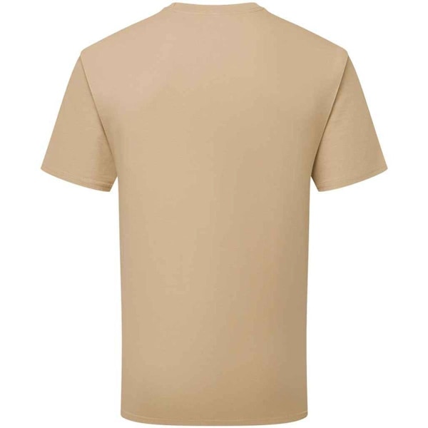 Russell Herr Ringspun Bomulls Klassisk T-shirt XXL Tan Tan XXL