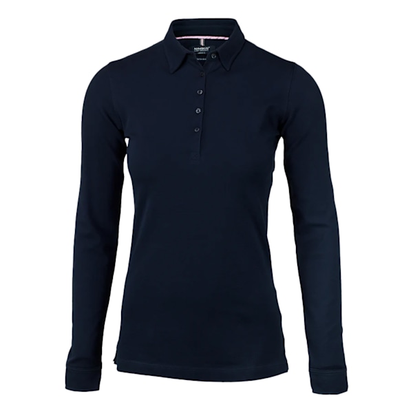 Nimbus Dam/Dam Carlington Deluxe Långärmad Polotröja X Dark Navy XL