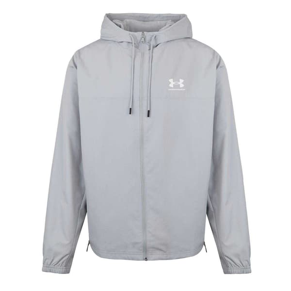 Under Armour Herr Sportstyle Vattentät Långärmad Vindjacka Grey L