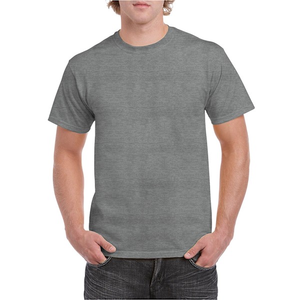 Gildan Herr Heather Heavy T-Shirt XXL Graphite Heather Graphite Heather XXL