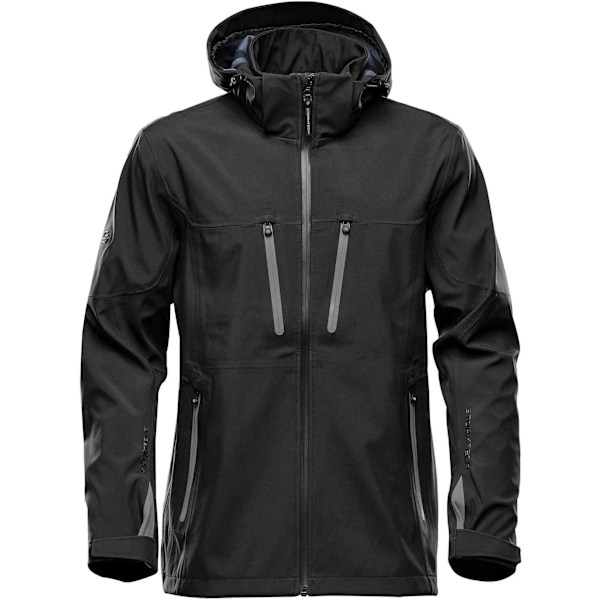Stormtech Patrol Hooded Soft Shell Jacka XL Svart/Kol Black/Carbon XL