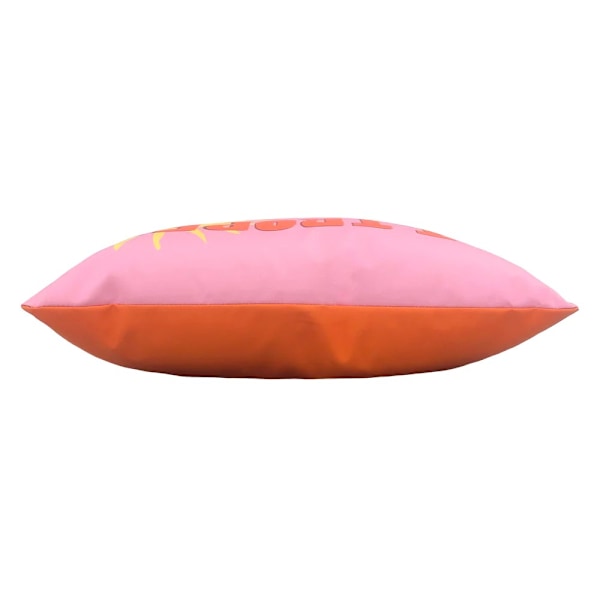 Evans Lichfield Tropez Utomhuskuddfodral 43cm x 43cm Rosa/O Pink/Orange 43cm x 43cm