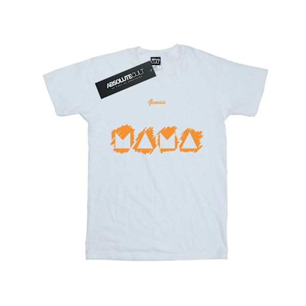Genesis Womens/Ladies Mama Mono Cotton Boyfriend T-Shirt M Vit White M