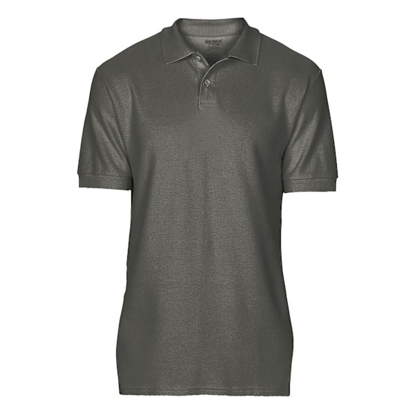 Gildan Softstyle Herr Kortärmad Dubbel Pique Poloskjorta 4XL Charcoal 4XL