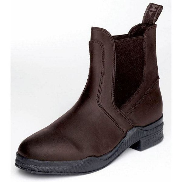 HyLAND Unisex Vuxen Läder Jodhpur Stövlar 3 UK Brun Brown 3 UK