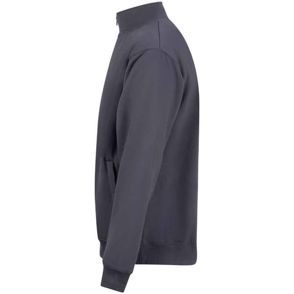 PRO RTX Herr Full Zip Sweatshirt M Solid Grå Solid Grey M