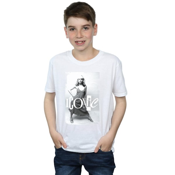 Debbie Harry Boys Iconic Photo T-Shirt 5-6 år Vit White 5-6 Years