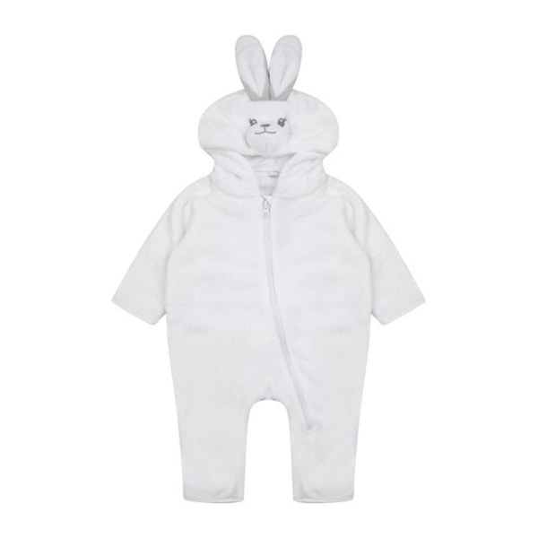 Larkwood Barnkläder/Barn Kanin Overall 6-12 Månader Vit White 6-12 Months