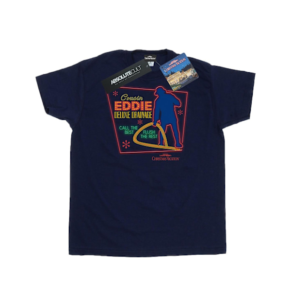 National Lampoon's Julfest Herr Cousin Eddie T-shirt Navy Blue XL