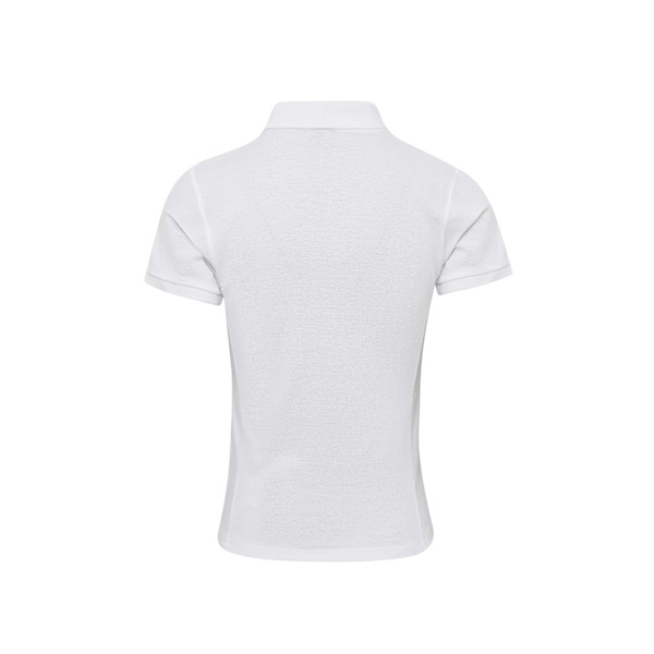Premier Dam/Kvinnor Coolchecker Plus Piqu Polo Med CoolPlus White 2XL
