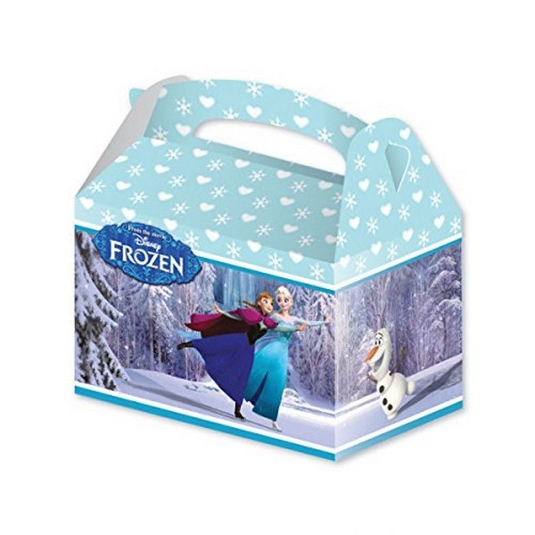 Frozen Snowflake Treat Box (Pack med 4) One Size Blå/Vit Blue/White One Size
