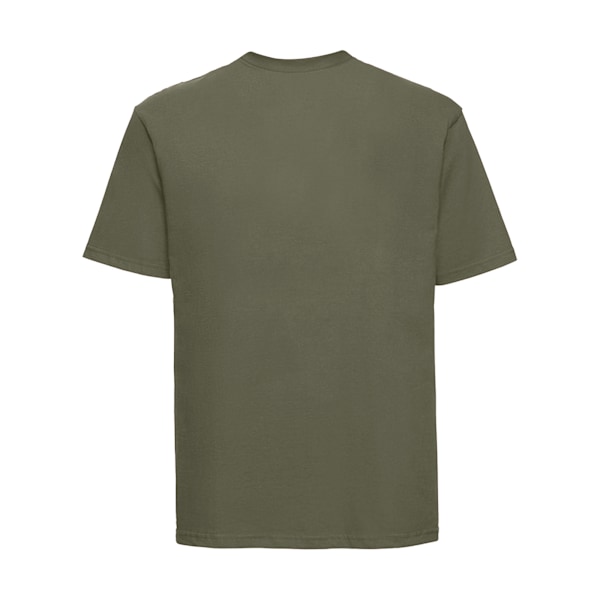 Russell Herr Classic Ringspun Bomull T-shirt XXL Oliv Olive XXL