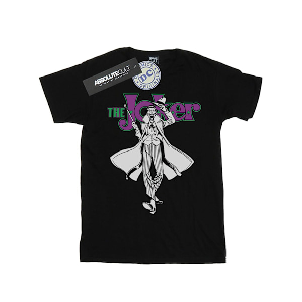 DC Comics Pojkar Joker Pose T-Shirt 7-8 År Svart Black 7-8 Years