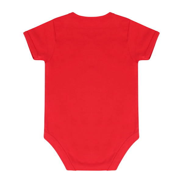 Larkwood Baby Boys/Girls Essential Short Sleeve Bodysuit 0-3 Mo Red 0-3 Months