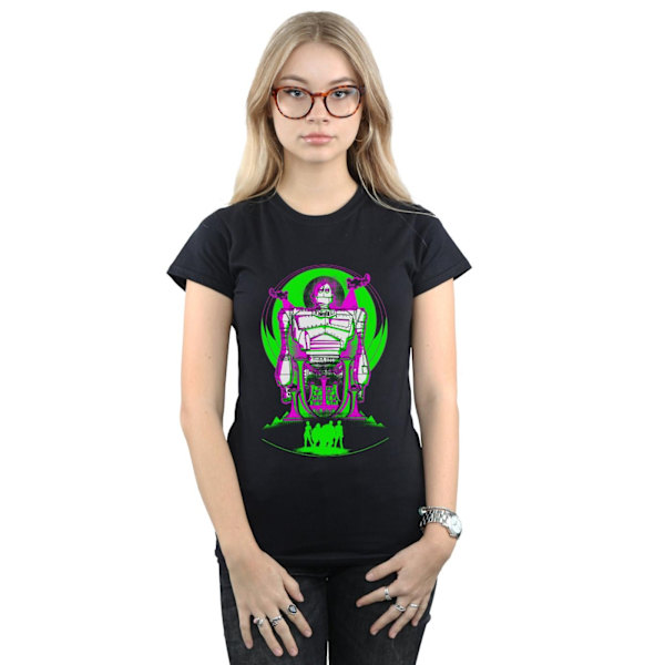 Ready Player One Dam/Kvinnor Neon Iron Giant Bomull T-shirt S Black S