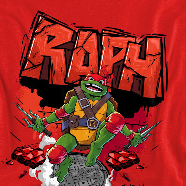 Tales of the Teenage Mutant Ninja Turtles Unisex Vuxen Raphael Red M