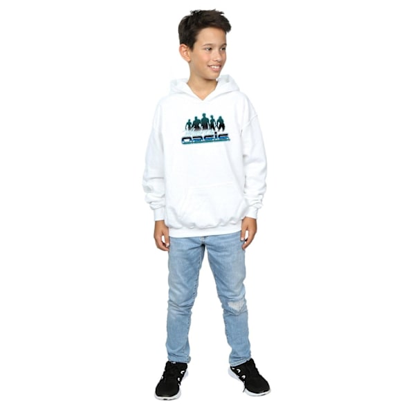 Ready Player One Boys Welcome To The Oasis Hoodie 9-11 År Vit White 9-11 Years