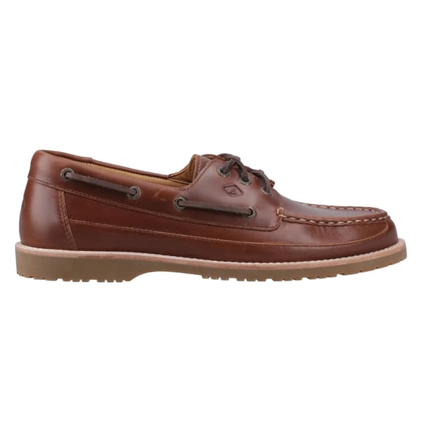 Sperry Herr Logo Läder Båtskor 9.5 UK Brun Brown 9.5 UK
