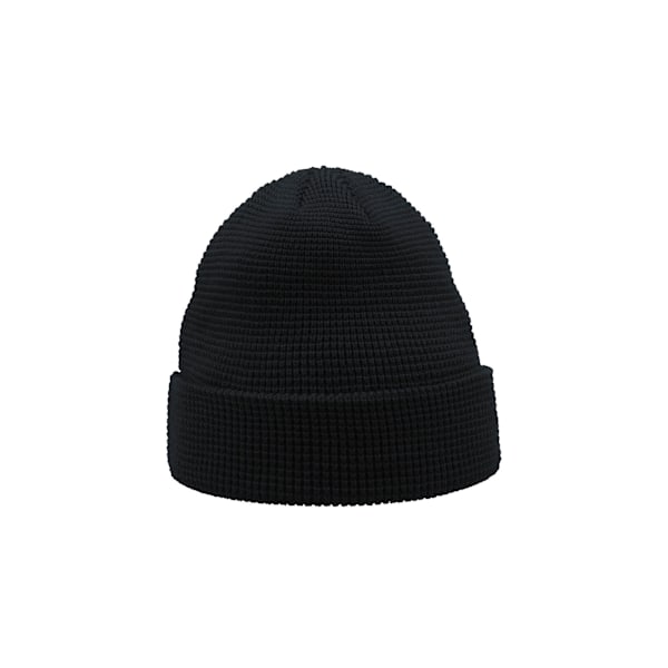 Atlantis Blog Waffle Beanie One Size Navy Navy One Size