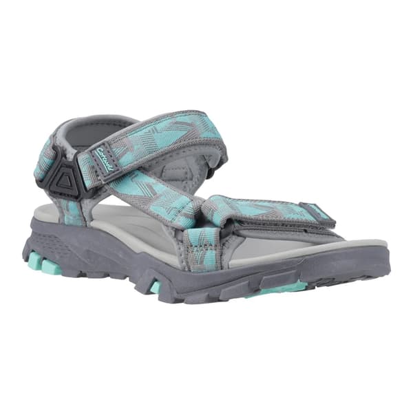 Cotswold Dam/Dam Stanton Sandaler 4 UK Grå/Turkos Grey/Turquoise 4 UK