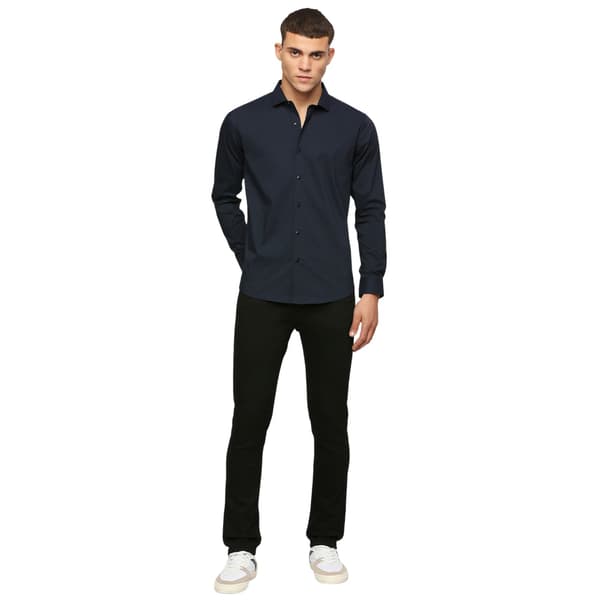 Only Herr Regular Långärmad Skjorta XS Mörkblå Dark Navy XS