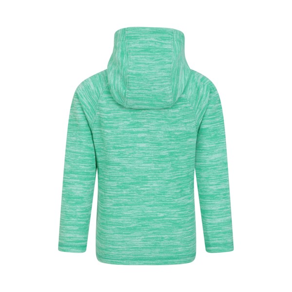 Mountain Warehouse Barn/Barn Snowdonia II Hoodie med Hel Dragkedja Green 5-6 Years