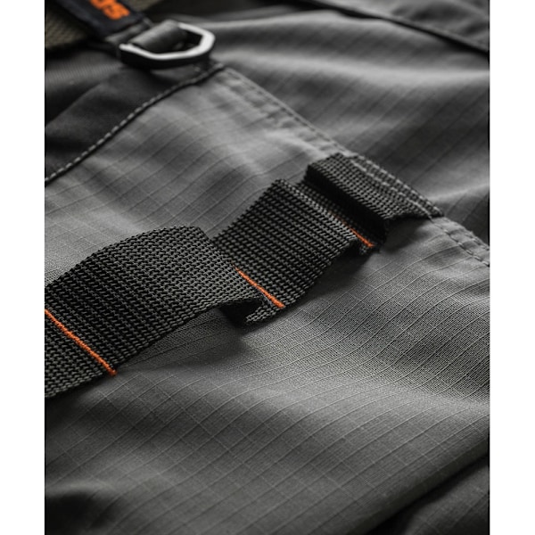 Scruffs herrshorts med hölsterficka 32R grafit Graphite 32R