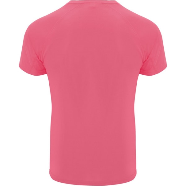 Roly Bahrain herr T-shirt med korta ärmar, sport, M, fluorescerande rosa Fluorescent Lady Pink M
